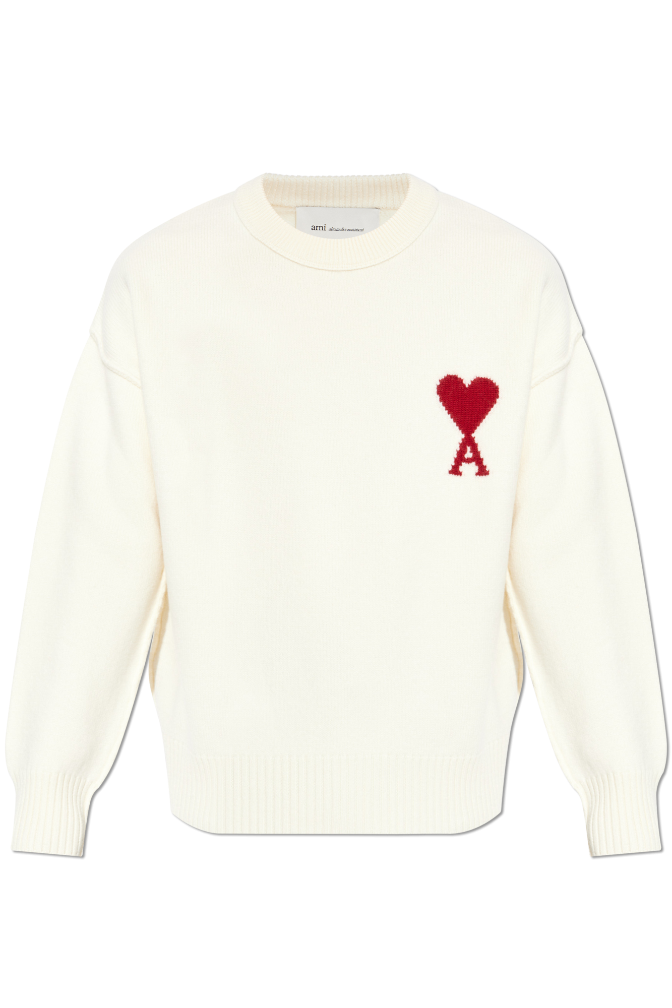 ami alexandre mattiussi クルーネックニット　コムドット AMI アミ クルーネックニット/ADC SWEATER メンズ | メンズ・ブランド